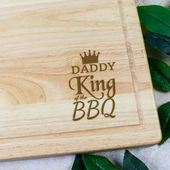 BBQ King Engraved Chopping Board