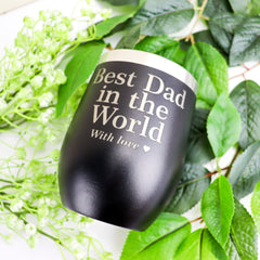 Best Dad In The World Stainless Steel Tumbler