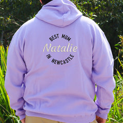 Best Aunty In Newcastle Embroidered Hoodie