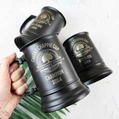 Corporate Matte Black Beer Stein