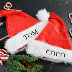 Deluxe Personalised Santa Hat