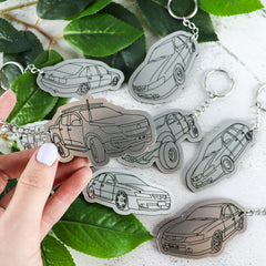 Engraved Car Keyring