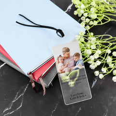 Father's Day Acrylic Bookmark