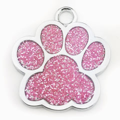 Glitter Paw Personalised Pet Tag