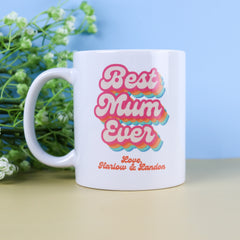 Groovy Best Mum Ever Coffee Mug