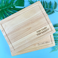 Chopping Board Engraved with Your Text