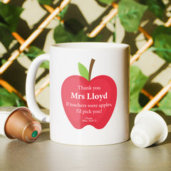 If Teachers Were Apples Coffee Mug