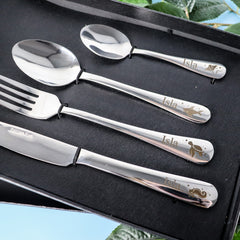 Kids Personalised Cutlery Set