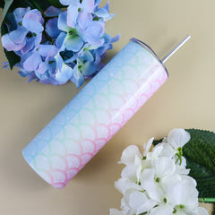 Mermaid Skinny Tumbler 20oz Tumbler