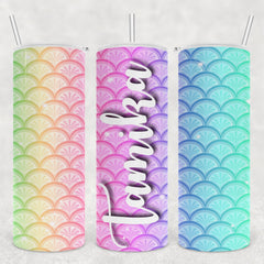 Mermaid Skinny Tumbler 20oz Tumbler