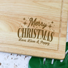 Merry Christmas Chopping Board