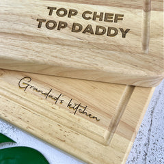 Chopping Board Engraved with Your Text