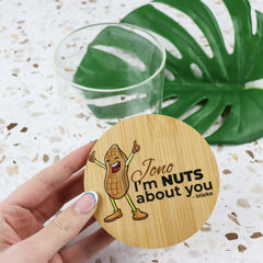 Nuts About You Personalised Jar