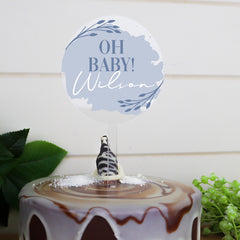 Oh Baby Personalised Cake Topper