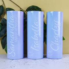 Blue Hearts 20oz Wedding Tumbler