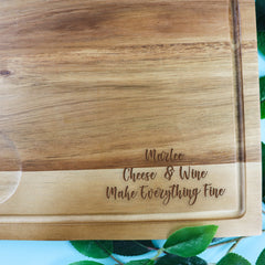 Cheese Serving Personalised Board