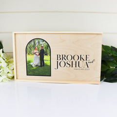 Couples Wedding Memories Keepsake Box