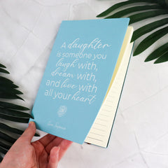 For My Daughter Personalised Notebook