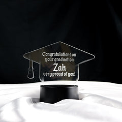 Graduation Cap Personalised Night Light