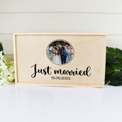 Just Married Keepsake Box