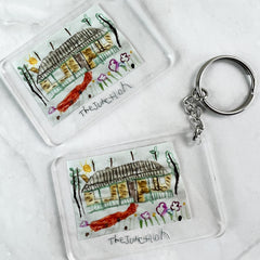 Kids Drawing Acrylic Keychain