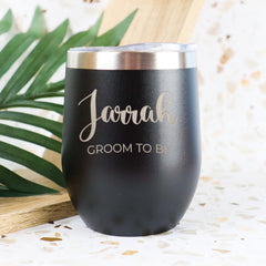 Personalised Wedding Stainless Steel Tumbler