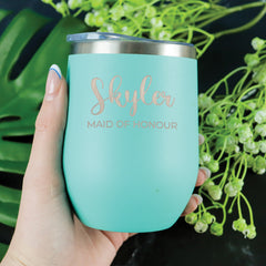 Personalised Wedding Stainless Steel Tumbler