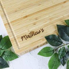 Personalised Butchers Block