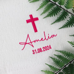 Personalised Christening Towel