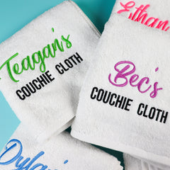 Personalised Couchie Cloth