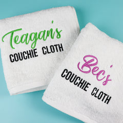 Personalised Couchie Cloth