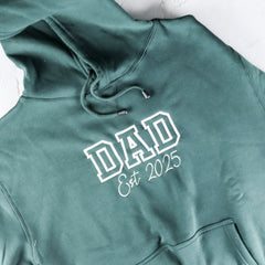 Personalised Est Embroidered Hoodie