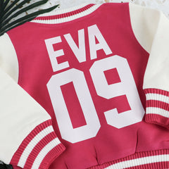 Personalised Kids Varsity Jacket