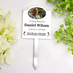 Printed Memorial Garden Spike