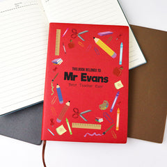 Teacher Personalised Notebook