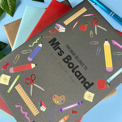 Teacher Personalised Notebook