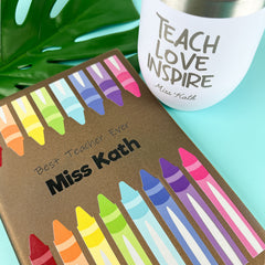 Teacher Personalised Notebook