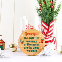 The Sweetest Moments Christmas Lolly Jar