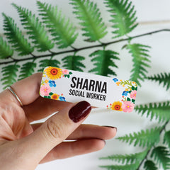 Themed Printed Name Badges