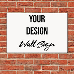 Aluminium Frame Sign: With Your Design - CustomKings - 