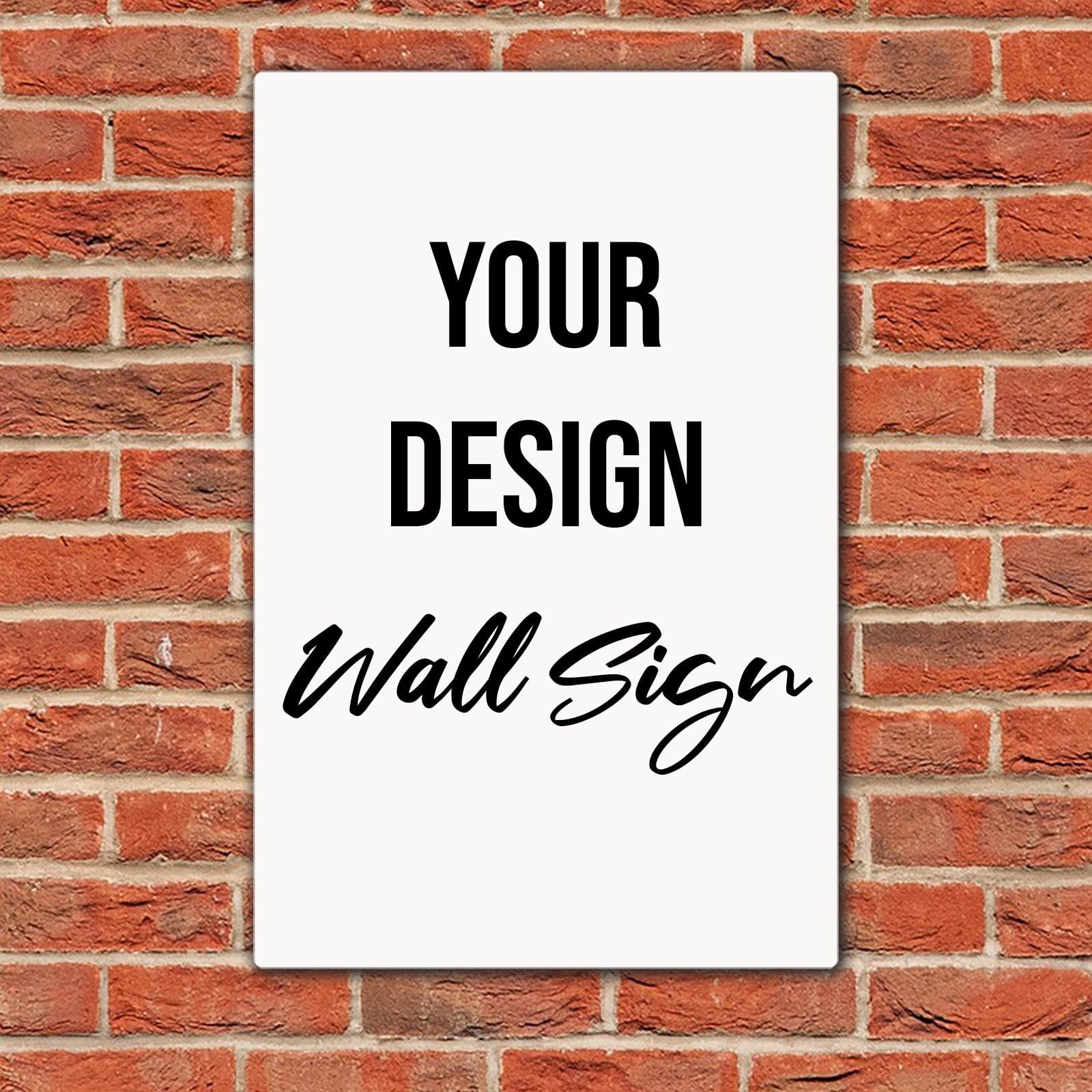 Aluminium Frame Sign: With Your Design - CustomKings - 