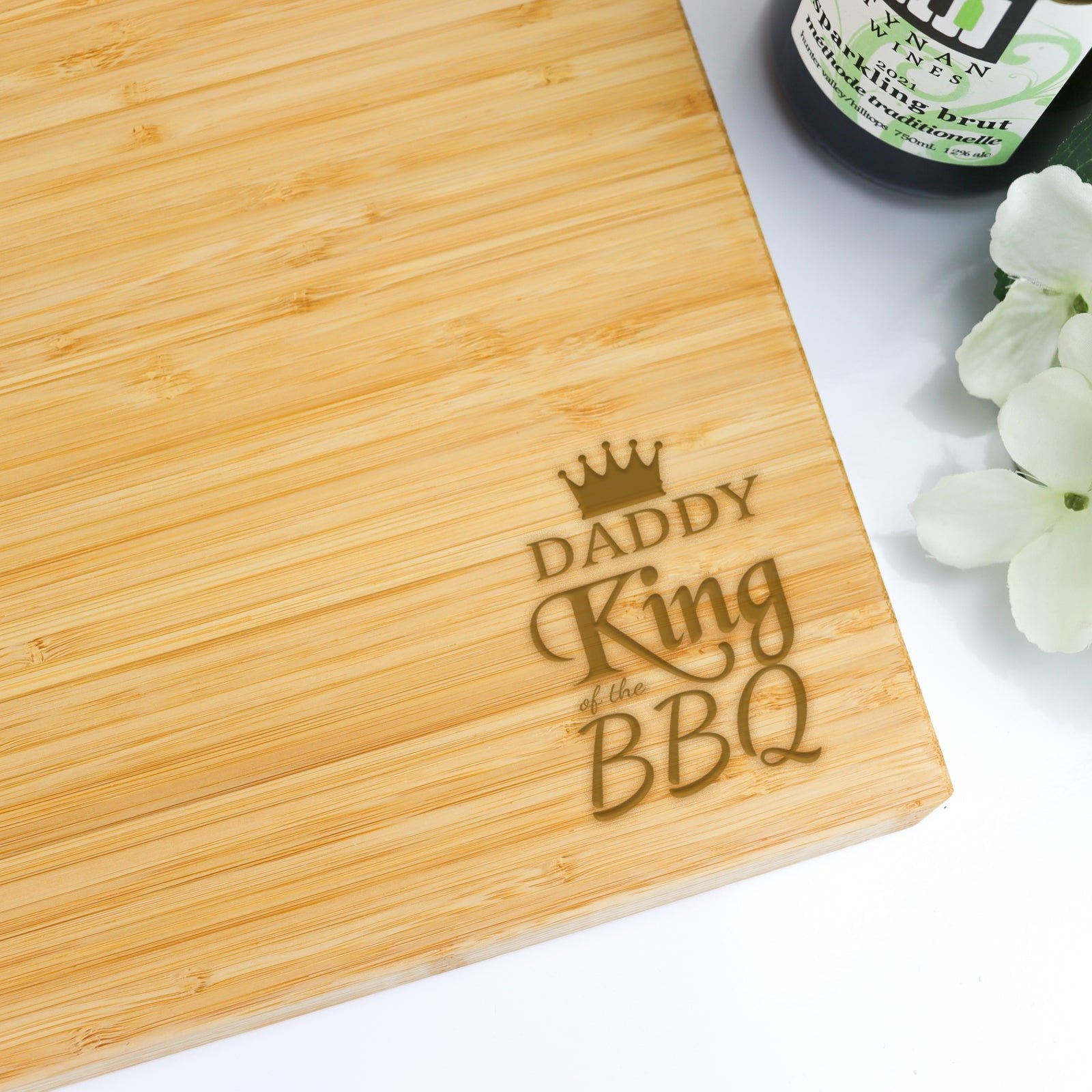 BBQ King Engraved Chopping Board - CustomKings - 
