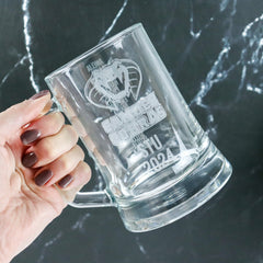 Engraved Coach Beer Mug for Sports Teams - CustomKings - 