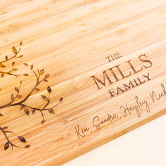 Family Tree Chopping Board - CustomKings - 