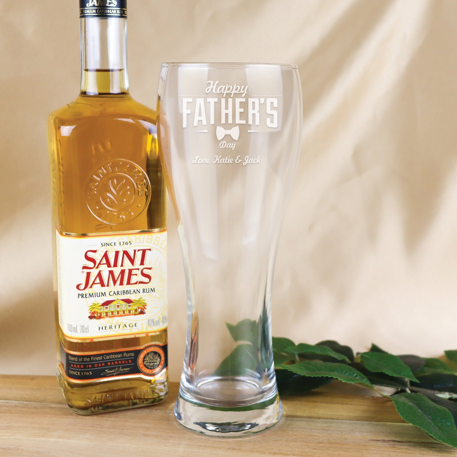 Father's Day Lager Glass - CustomKings - 