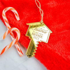 First Christmas House Key Ornament - CustomKings - 