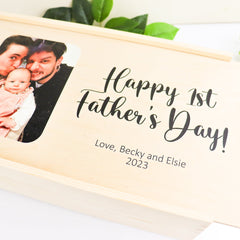 First Father's Day Keepsake Box - CustomKings - 