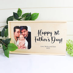 First Father's Day Keepsake Box - CustomKings - 