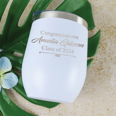 Graduation Stainless Steel Tumbler