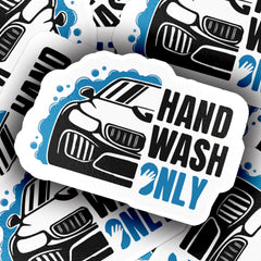 Hand Wash Only - Sticker - CustomKings - 